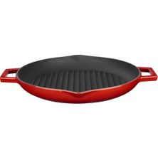 Lava Döküm Izgara Tava, Kırmızı