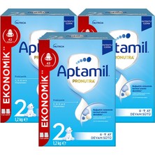 Aptamil 2 Prebiyotikli Devam Sütü 1200 x 3 Adet 3600 gr