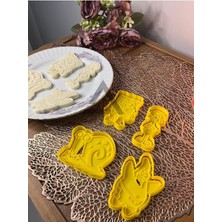 Süngerbob Kurabiye Kalıbı Seti (4 'lü)