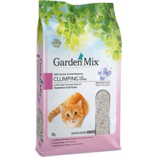 Gardenmix Garden Mix Pudra Kokulu Iri Taneli Bentonit Kedi Kumu 10 Lt