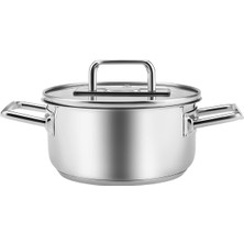 Vento Store Karaca Grace Indüksiyon Tabanlı Çelik Tencere 18 cm 2 Lt