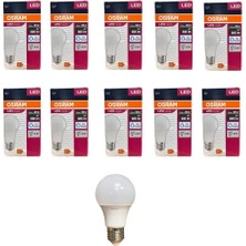 Vento Store Osram 8.5 Watt LED Ampul 6500K Beyaz E27-10 Adet