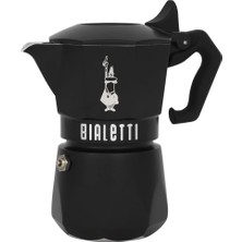 Vento Store - Brikka Exclusive: 2 Cups Ocak Üstü Bol Köpüklü Espresso Pişirici - 100ML - Siyah Renk - Alüminyum