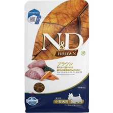 N&d Nd Brown Kuzu, Patates, Havuç ve Spirulinalı Küçük Irk Yetişkin Köpek Maması 2kg