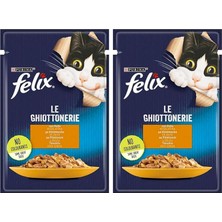 Vento Store Felix Tavuklu Yetişkin Kedi Konservesi Pouch 85 gr 2li Paket