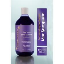 Biobotanica Silver Turunculaşma Karşıtı Mor Şampuan 500 ml
