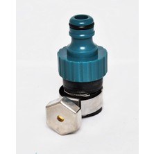 Expert 55253 Vanalı Hortum Ucu, Regülatörü 1/2"