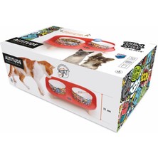 Vento Store M-Pets Altitude Urban Style 2'li Mama Kabı Standı Red & Multicolor