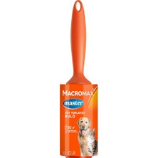 Macromax Tüy Toplayıcı Rulo 56 Yaprak, Ekstra Yapışkanlı Kedi Köpek Tüyü Toz Toplama Rulosu