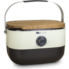 Vento Store Portatif Mini Lpg'li Barbekü - Krem