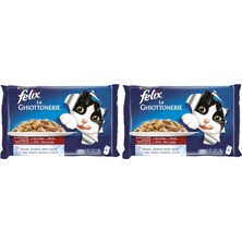 Vento Store Multipack Sığır Etli Yetişkin Yaş Kedi Maması 4X85GR 2li Paket