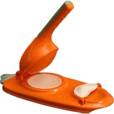 ® Havuç Tasarımlı Şık Pratik Börek Mantı Hamuru Presleme Börek Yapma Kalıbı