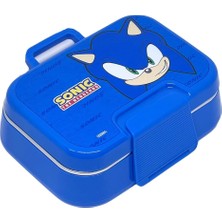 Wiggle Bento 1030ML Lunchbox Sonic Lisanslı Tek Katlı 2 Bölmeli Paslanmaz Çelik Sefer Tası Yemek