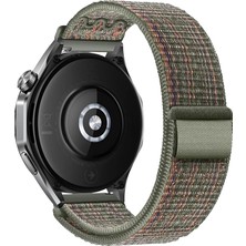 Vento Store Rongep Huawei ile Uyumlu Hasırlı Fabric Loop 22MM Kumaş Kordon Gt5/gt5 Pro/gt4/gt3/gt3 Pro/gt2/gt2 P