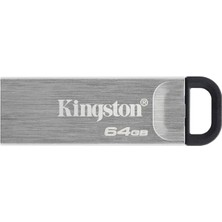 Vento Store Datatraveler Kyson 64GB USB Flash Bellek Şık, Kapaksız Metal Gövdeli 200MB/S Ye Varan Okuma DTKN/64G