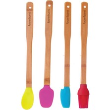 Bambum Zolly 4 Parça Spatula Seti Büyük