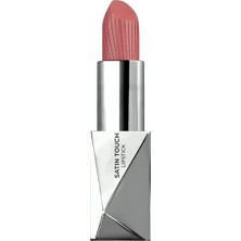 Uzun Süre Kalıcı Nemlendirici Pürüzsüz Etkili Yarı Mat Ruj Satin Touch Lipstick 808 Rusty Rose