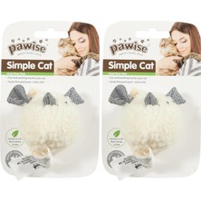 Simple Peluş Oyuncak Top Fare 2li Paket