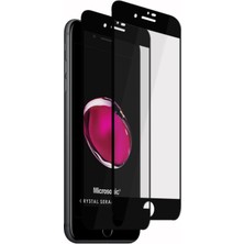 Vento Store iPhone 8 Plus Crystal Seramik Nano Ekran Koruyucu Siyah (2 Adet) [iphone 8 Plus ile Uyumlu Ekran Kor