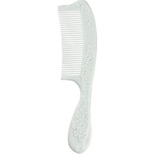 Vento Store Kabartma Çiçek Desenli Tarak Mavi - 29