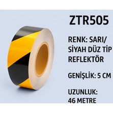 Zeplin Düz Tip Reflektör Bant 5cm/46 M