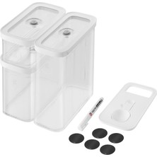 Fresh & Save Cube Saklama Düzenleyici, 5 Parçalı Orta Set, Kiler Düzenleyiciler ve Depolama, Plastik