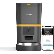 Vento Store Haustier QQ005 Kameralı Akıllı Kedi Köpek Otomatik Mama Kabı, Tuya App-Wifi Uzaktan Kontrol, Sesle Ç