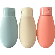 Vios Store Travel Boy 60 ml Seyahat Tipi Şampuan Şişesi Seti – Sızdırmaz, Yeniden Doldurulabilir Sil