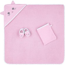 Vento Store Miespiga Bebek Havlu Kundak Seti Kitty