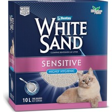 Whitesand® W225-10L Box Sensetive Bentonite Kedi Kumu