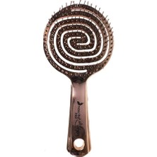 Vento Store Pro 3D Flexi Kontrol Açma Tarama Saç Fırçası Krom - 35