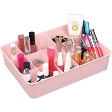 Vento Store Kapaksız Dolap Içi 15 Bölmeli Çekmece Düzenleyici Plastik Hobi Takı Makyaj Saklama Kabı Organizer (P