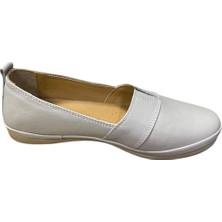 Güven Kundura Kadın Düz Taban Ortepedi Hakiki Deri Full