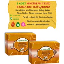 Vento Store Organicsun Doğal Hindistan Cevizi & Sabunu 140 gr x 2 Adet Tüm Cilt Tipleri Için Besleyici ve Onarıc