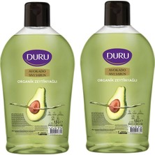 Avokado Organik Zeytinyağlı Sıvı Sabun, 1500 Ml, 2'li Paket