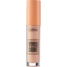 Vento Store Callista Vivid Shine Lipgloss Nemlendiricili Dudak Parlatıcısı 106 Vanilla Goddess, Nude