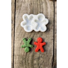 Vento Store Ginger Mini Ikili Mum Kalıbı (Silikon)