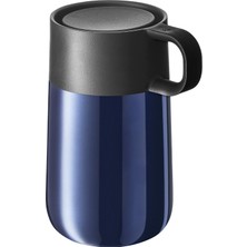 Çelik Mavi Kişisel Kısa Termos 300 ml