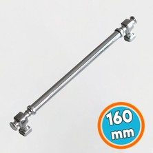 Nzb Mobilya Çekmece Mutfak Dolabı Dolap Kulpları Kulbu Krom Düz Metal Kulp Kulpu 160 mm