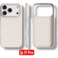 Bruntoo BR Iphone 17 Pro Uyumlu Kılıf Kamera Çıkıntılı Yumuşak Silikon Içi Kadife Lansman Kapak .