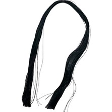 Gulistan Pazarı 100 Adet Tesbih Ipi SİYAH...120 Cm...