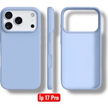 Bruntoo BR Iphone 17 Pro Uyumlu Kılıf Kamera Çıkıntılı Yumuşak Silikon Içi Kadife Lansman Kapak .