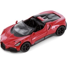 Welly Kinsmart Bugatti Mistral Çek Bırak Metal Lisanslı Araç Kırmızı