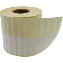 Vento Store , Hazır Al Kuyumcu Etiketi, Mücevher Stickerları, Takı Etiketleri, 95X12 4000 Adet Rulo Etiket, Pp O