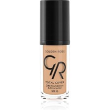 Total Cover 2ın1 Foundation&concealer No:04 - Fondöten