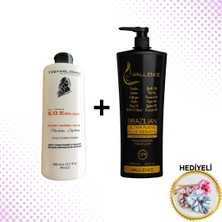 Wallence Ultra Nano Plus Keratin 1000ML & S.o.s. Saç Bakım Balsam 300ML 2'li Set