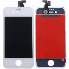Day iPhone 4 4s 4g Uyumlu Ekran LCD Dokunmatik Komple Beyaz
