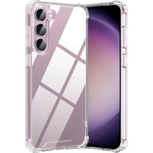 Vento Store Constraın Galaxy S23 ile Uyumlu Anti Shock Darbe Emici Kılıf (6.1 Inç) – Şeffaf Tpu Silikon, Esnek V