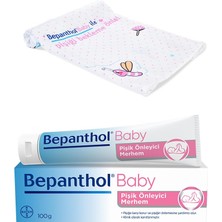 Vento Store Baby Pişik Önleyici Merhem 100GR + Müslin Bebek Örtüsü