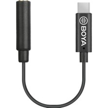 Boya By-K4 Android Type-C 3.5mm Ses Çevirici